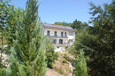 Ein traumhafter Ausblick über das Donautal in Kelheim: großes Wohnhaus, sehr ruhig gelegen