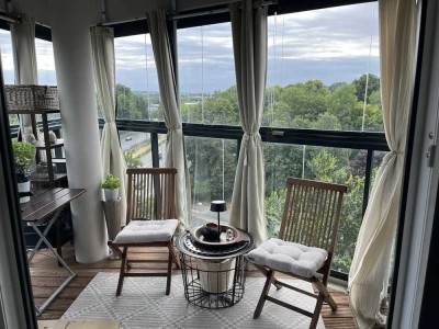 Modernes Apartment mit Wintergarten und Aufzug im Dortmunder Kreuzviertel