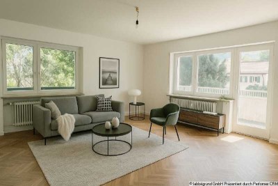 * 2-Zimmerwohnung mit 30 m² umlaufendem Balkon *