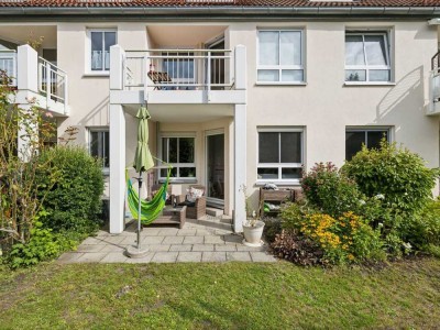 Lichtdurchflutete und gemütliche 2-Zimmer-Gartenwohnung in begehrter Lage in Erding