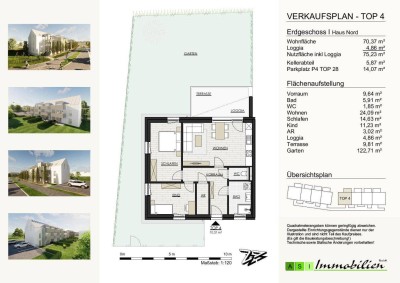 GRÜNE ALLEE GALLNEUKIRCHEN - 2 und 3-Zimmer Wohnungen, 55-70m² NEUBAU ERSTBEZUG