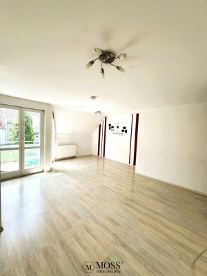 Zentral und Ruhig: Großzügige Maisonette-Wohnung mit Balkon und TG-Stellplatz in Leingarten!
