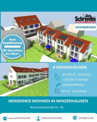 NEU | Reiheneckhaus in idyllischer Lage | 5,5 Zimmer |