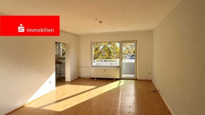 Frankfurt-Rödelheim: Gemütliche 1-Zimmerwohnung mit Balkon und Gemeinschaftsgarten !