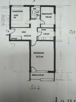 Erstbezug nach Sanierung mit Balkon und Einbauküche: Exklusive 3-Zimmer-Wohnung in Landsberg am Lech