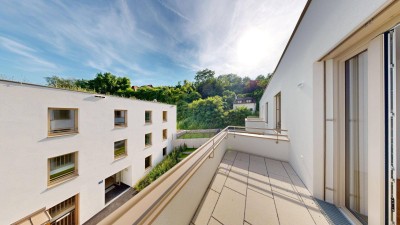 marena - Wohnen in Krems: 2-Zimmer-Dachgeschoßwohnung mit sonnigem Balkon