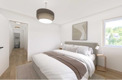 Attraktive 2-Zimmer Wohnung mit separaten großem Hobbyraum, frisch saniert, in Esslingen am Neckar