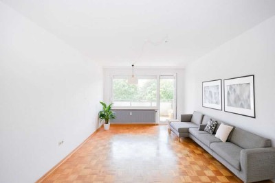 Burgdorf: Sonniger Zweizimmerwohnung mit Balkon und Blick ins Grüne