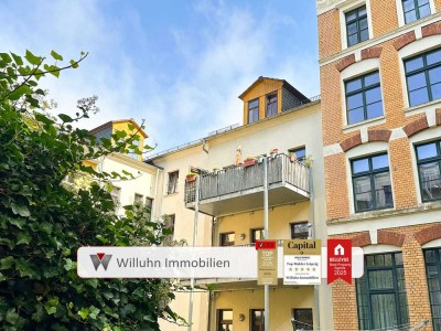 Attraktive Maisonettewohnung in ruhiger zweiter Reihe des beliebten Waldstraßenviertels