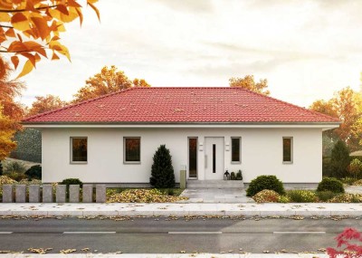 Ihr individuelles Traumhaus: Ein Bungalow zum Wohlfühlen – : ComfortStyle 13.01 W | massa Ausbauhaus