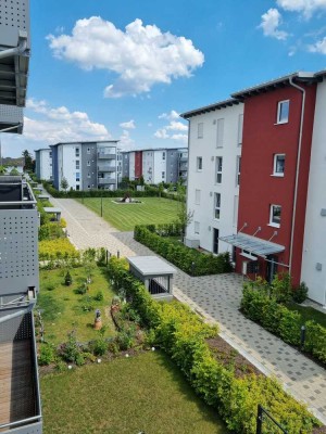 ... moderne 2-Zimmer-Wohnung mit großem Balkon und EBK in Mühldorf-Nord...