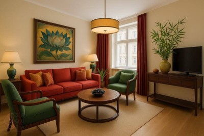 Stilvoll kernsanierte 3-Zimmer-Wohnung mit perfekter Lage zwischen Augarten &amp; Donaupark 01185-19