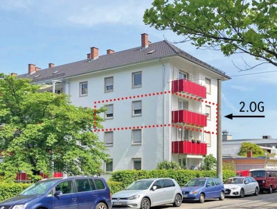 VON PRIVAT: helle Eckwohnung (bezugsfrei)