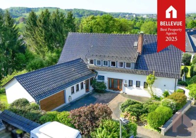 Über den Dächern von Lohmar – Einfamilienhaus mit Einliegerwohnung und zusätzlichem Bauplatz