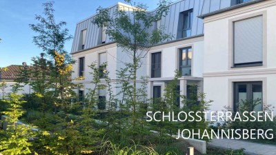 SCHLOSSTERRASSEN JOHANNISBERG - Exklusive 3-Zimmerwohnung mit Sonnenterrasse und Privatgarten
