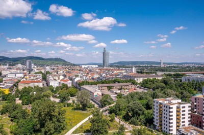 JETZT EIGENTUM! Familienwohnung mitten im Zweiten mit unverbaubarem Weitblick! (T184)