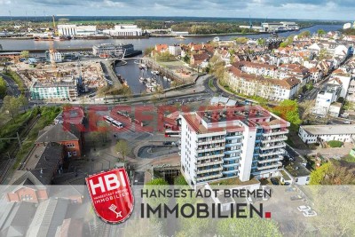 Vegesack / Vermietete 2-Zimmer-Wohnung direkt am Vegesacker Bahnhof.