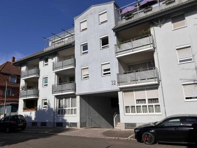 2-Zimmer-Wohnung mit Balkon & Tiefgaragenstellplatz in zentraler Lage von Offenburg
