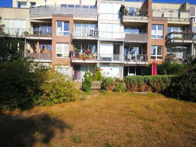 2-Zimmer-Wohnung mit Parkblick und Gartenbenutzung