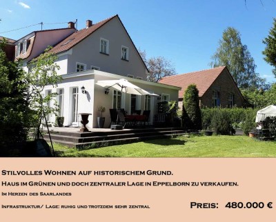 Stilvolles Wohnen auf historischem Grund im Herzen des Saarlandes