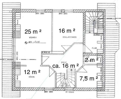 Erstbezug 4-Zimmer Maisonette -Wohnung in Angermünde