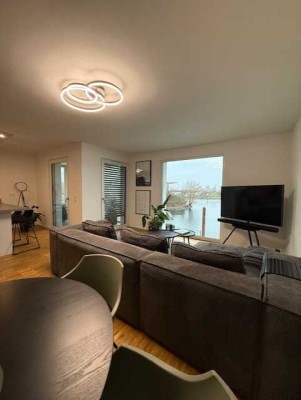 Traumhafte 3-Zimmer-Wohnung mit Blick auf den Altrhein