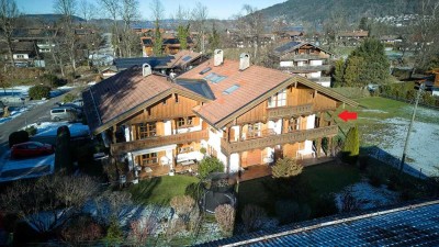 Sehr schöne 2-Zimmer Ferienwohnung zur Dauermiete mit umlauf.OstundSüdbalkon in BadWiessee Tegernsee