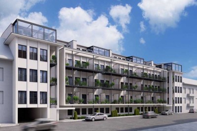 ERSTBEZUG - Exklusives 4-Zimmer Penthouse mit Dachterrasse und Wintergarten in Pforzheim Innenstadt