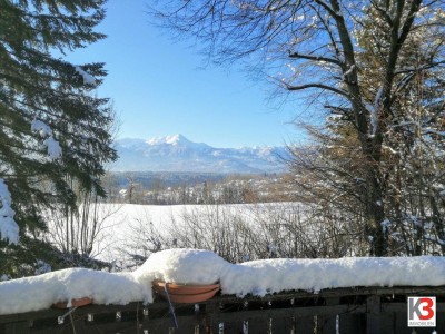 K3 - Velden - Ein/Zweifamilienhaus mit XXL - Gartenanlage, Panoramablick und Zweitwohnsitz-Widmung