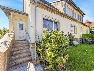 Familienidyll in Leipzig-Thekla: Bezugsfreie Doppelhaushälfte mit Garten & Top-Anbindung