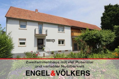 Zweifamilienhaus mit viel Potenzial und variabler Nutzbarkeit