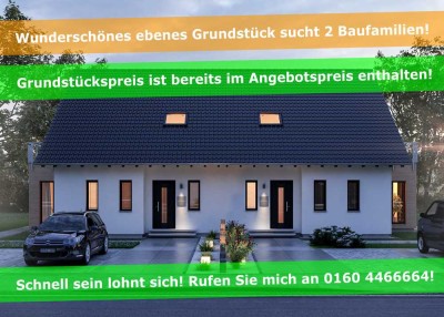 � ACHTUNG! � Doppelhaushälfte mit Eigenleistung sucht Baufamilie! ��