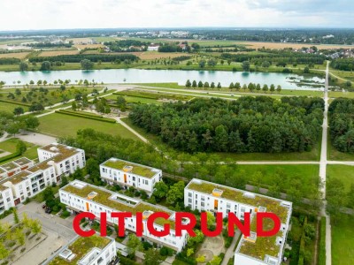 Riem/Am Landschaftspark - Großzügiges 3-Zimmer-Penthouse mit sonniger Dachterrasse
