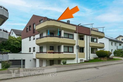 RUHIGES WOHNEN IN DETTINGEN MIT SONNIGER DACHTERRASSE!