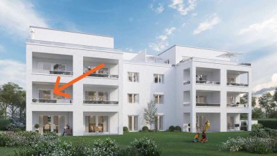 ERSTBEZUG! Exklusive 3-Zimmer-Neubauwohnung mit Loggia und EBK