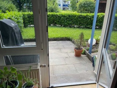 Vermietete 2-Zimmer-Wohnung mit Gartenanteil im beliebten Stadtteil Rieselfeld zu verkaufen