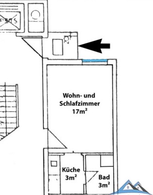 Zentral gelegenes 1 Zimmer Apartment mit Swimmingpool Pool