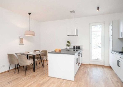 Neubauwohnung in Basdorf: 2 Zimmer, Terrasse, Fußbodenheizung