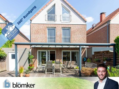 Blömker! Freistehendes Einfamilienhaus in Bestlage von GLA-Rentfort auf Erbbaurechtsgrundstück!