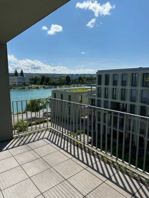 Die WOBAK vermittelt im Auftrag: Eine Schöne 2-Zimmer Wohnung mit Sicht auf den Seerhein