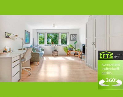 Eine sichere Entscheidung. Zentral gelegene Eigentumswohnung, ausgezeichneter Grundriss, Balkon.