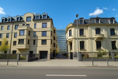 Exklusive Citywohnung mit Terrasse, Ankleide und Parkett – Wiesenhüttenstraße 9A