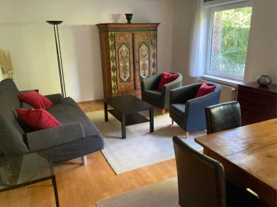 Erstbezug nach Sanierung: voll möblierte 2 Zi. Wohnung in Frankfurt Westend-Nord