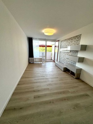 Modern renoviertes 1-Zimmer-Apartment mit Balkon & TG-Stellplatz – Nähe Uni Würzburg (Gerbrunn)