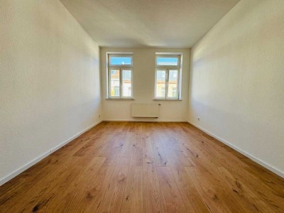 schicke 3 Raum Wohnung +++ WG geeignet +++TOP LAGE+++ in Stötteritz mit Balkon; saniert