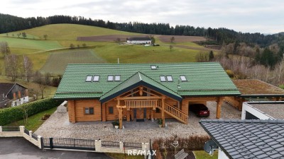 Luxusblockhaus der Extraklasse