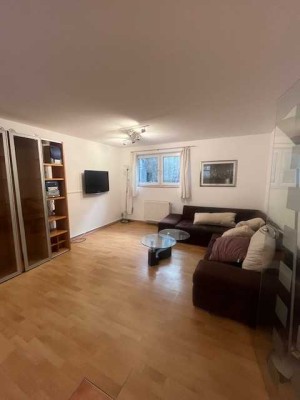 Für 1 Person Nichtrau Dreieichenhain 50qm Souterrain ,möbiliert,alle Zimmer mit Tageslicht ,Terrasse