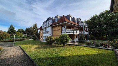 vermietete 3 Zimmer-Dachgeschosswohnung mit ca. 75 m² 
inkl. Balkon + Tiefgaragenstellplatz