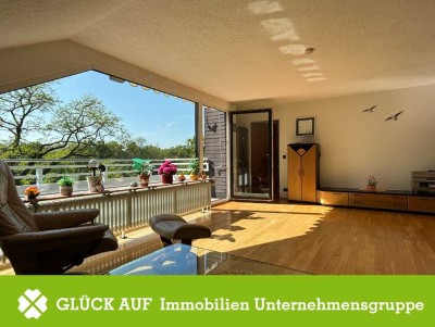 Lichtdurchflutete Dachgeschosswohnung mit Weitblick in Essen-Heisingen!