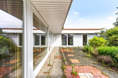 Sanierungsbedürftig & besonders: Kettenbungalow in gesuchter Lage von Rellingen
